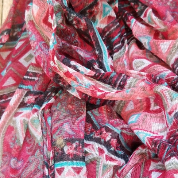 Multi-Colored Scarf - Picture 2 of 2